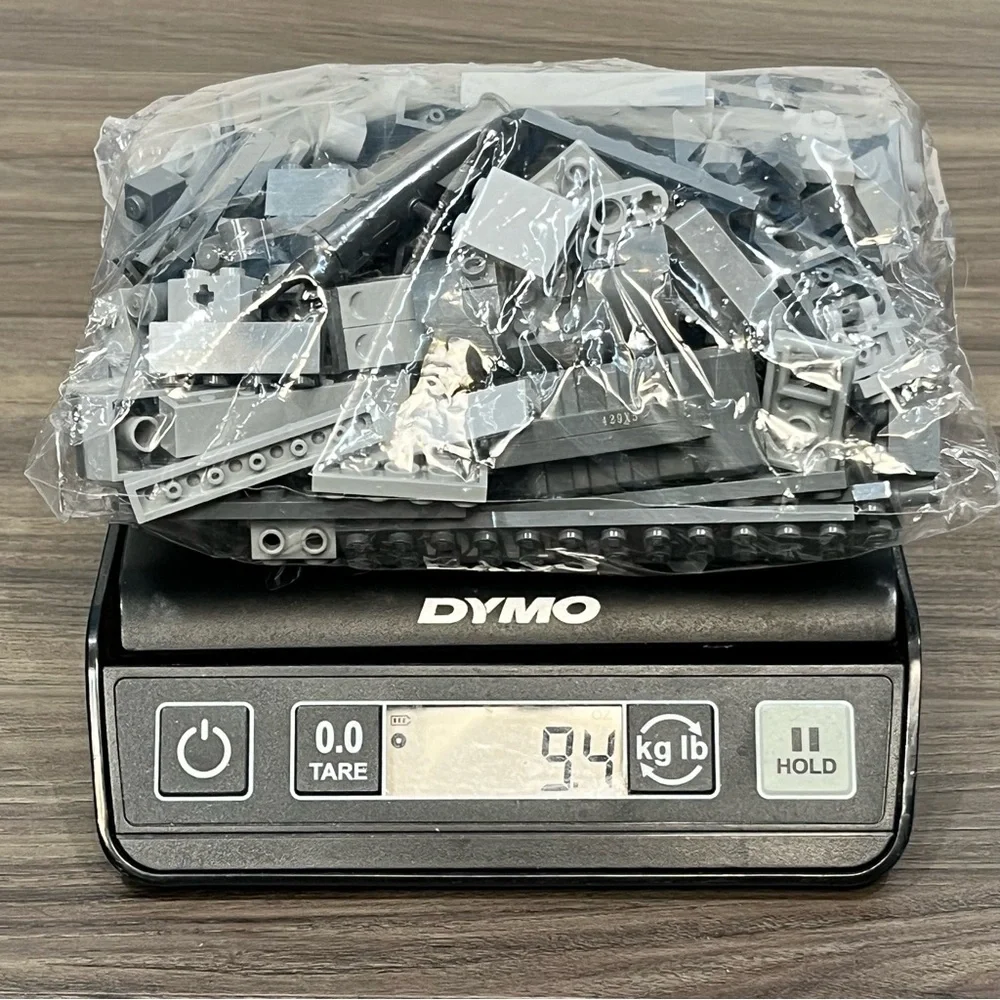 Lot Of Gray Lego Pieces From Various Sets 9.4 Ounces